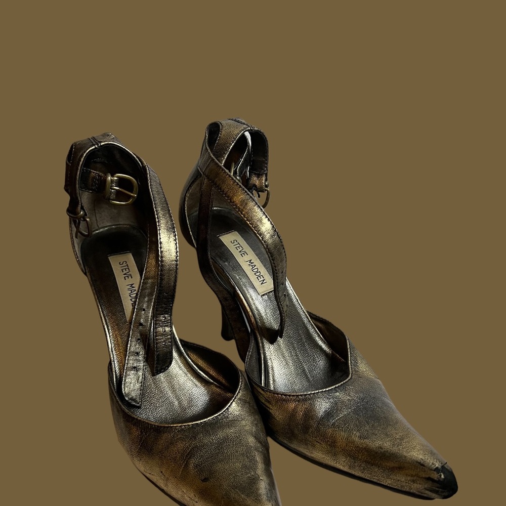 Burnished Gold Shoes